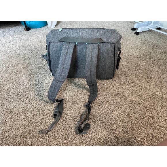 NEW Hie Diaper Bag Backpack V1: changing pad, insulated pouch, stroller caddy - Picture 8 of 16